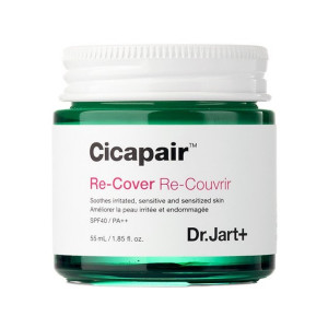 Восстанавливающий CC крем с центеллой азиатской Dr.Jart+ Cicapair Re-Cover SPF40/PA++ 55ml (ver.2)