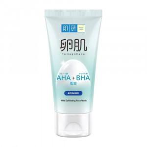 Мягкая пенка-пилинг для лица HADA LABO AHA+BHA Mild Exfoliating Face Wash 130g