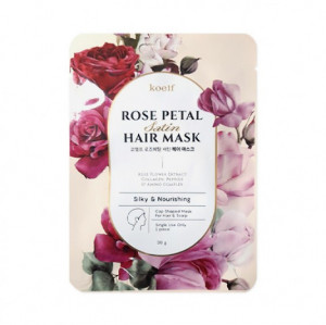 Питательная маска-шапочка для волос KOELF Rose Petal Satin Hair Mask 30g