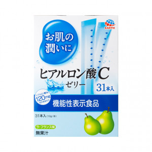 Японская питьевая гиалуроновая кислота в форме желе со вкусом груши Earth Hyaluronic Acid C Jelly 310g (на 31 день)