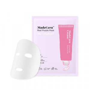 Подтягивающая тканевая маска для лица SKINRx LAB MadeCera Real Purple Mask 20ml