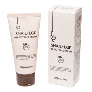 Крем для лица с муцином улитки Secret Skin Snail+EGF Perfect Face Cream 50g