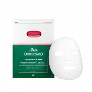 Питательная тканевая маска для чувствительной кожи VT COSMETICS Cica Nutrition Mask 28g