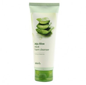 Пенка для умывания с алоэ Skin79 Jeju Aloe Aqua Foam Cleanser 150ml