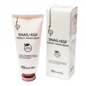 Крем для рук с муцином улитки Secret Skin Snail+EGF Perfect Hand Cream 50ml (Срок годности: до 10.06.2022)