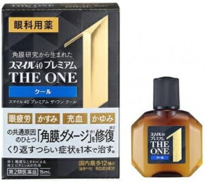 Японські преміум краплі для очей Lion Smile 40 Premium The One 15ml - Cool
