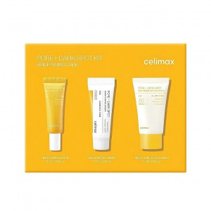 Освітлювальний набір для звуження пор CELIMAX Pore + Dark Spot Brightening Kit