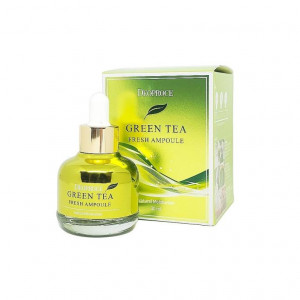 Ампульна сироватка для обличчя з екстрактом зеленого чаю DEOPROCE Green Tea Fresh Ampoule 30ml