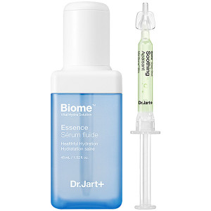 Зволожуюча есенція та заспокійливий бустер для обличчя Dr.Jart+ Vital Hydra Solution Biome Essence + Green Shot 46.2ml