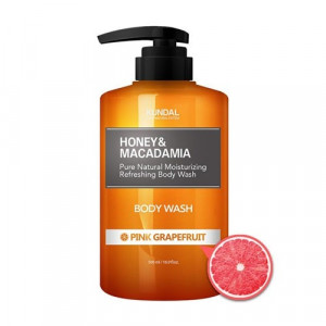 Гель для душу "Рожевий грейпфрут" KUNDAL Honey & Macadamia Body Wash Pink Grapefruit 500ml