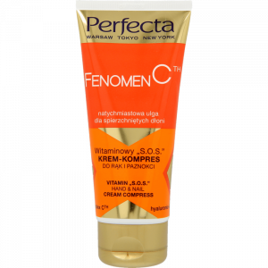 Крем для рук і нігтів з вітамінами PERFECTA Fenomen C Vitamin "S.O.S" Hand & Nail Cream Complex 80ml