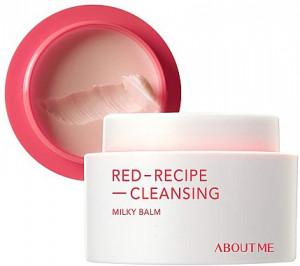 Очищаючий бальзам для обличчя ABOUT ME Red Recipe Cleansing Milky Balm 90ml (Термін придатності: до 21.03.2022)
