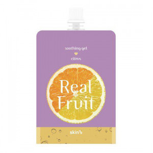Відновлюючий гель "Цитрус" Skin79 Real Fruit Soothing Gel Citrus 300g (Термін придатності: до 15.07.2022)