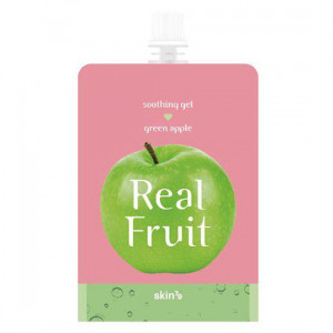 Живильний гель "Зелене яблуко" Skin79 Real Fruit Soothing Gel Green 300g (Термін придатності: до 15.07.2022)