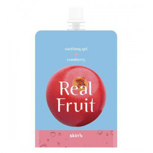 Живильний гель "Журавлина" Skin79 Real Fruit Soothing Gel Cranberry 300g (Термін придатності: до 15.07.2022)