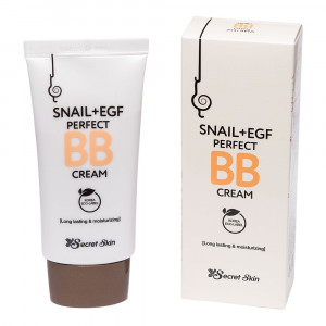 ББ крем з муцином равлика Secret Skin Snail+EGF Perfect BB Cream 50g (Термін придатності: до 14.05.2022)