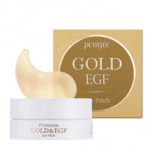 Гідрогелеві патчі для очей з золотом і EGF - PETITFEE Premium Gold & EGF Eye Patch - 60шт
