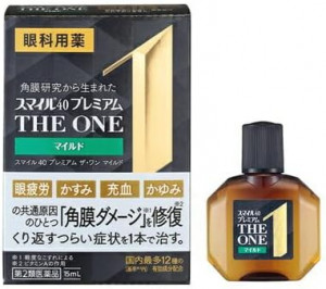 Японські преміум краплі для очей Lion Smile 40 Premium The One 15ml - Mild