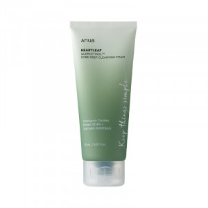 Пінка для вмивання ANUA Heartleaf Quercetinol Pore Deep Cleansing Foam 150ml