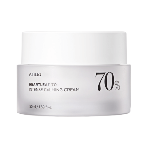 Заспокійливий крем для обличчя ANUA Heartleaf 70% Intense Calming Cream 50ml