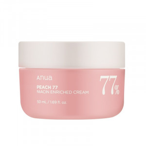 Зволожувальний крем з екстрактом персика ANUA Peach 77% Niacin Enriched Cream 50ml