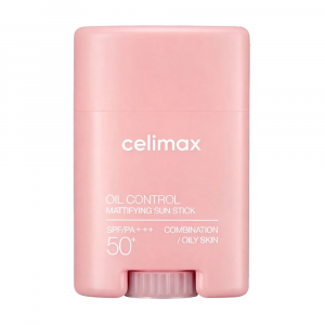 Матувальний сонцезахисний стік для обличчя CELIMAX Oil Control Mattifying Sun Stick SPF 50+ PA++++ 19g