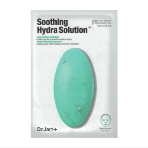 Заспокійлива маска для обличчя з алое вера Dr.Jart+ Soothing Hydra Solution 30g - 1шт. (Термін придатності: до 11.06.2025)