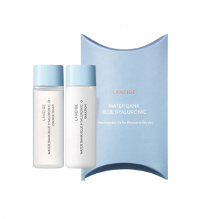 Набір мініатюр (тонер та емульсія) LANEIGE Water Bank Blue Hyaluronic 2 Step Essential Kit For Normal and Dry Skin (25ml, 25ml)