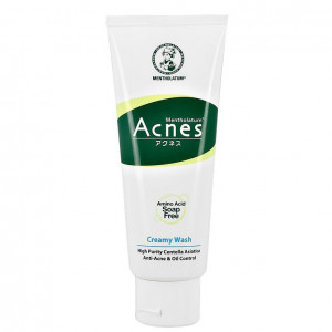 Крем-пінка для вмивання для проблемної шкіри Mentholatum Acnes Creamy Face Wash 100g