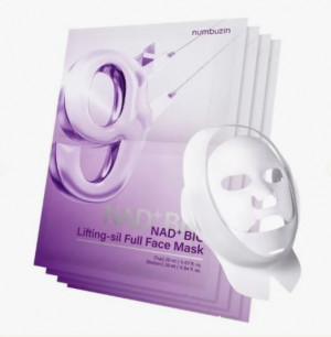 Ліфтинг-маска для обличчя NUMBUZIN No.9 NAD+ Bio Lifting-sil Full Face Mask 48ml x 4ea