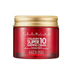Омолоджуючий нічний крем для обличчя з колагеном MEDI-PEEL Collagen Super10 Sleeping Cream 70ml