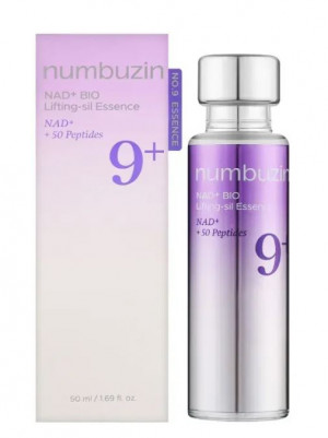 Ліфтингова есенція для обличчя з коензимом NAD+ та пептидами NUMBUZIN No.9 NAD+ Bio Lifting Essence 50ml