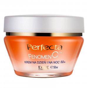 Ліфтинг-крем для обличчя для віку 50+ PERFECTA Fenomen C Cream Day and Night 50+ 50ml