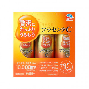 Японська питна плацента з гіалуроновою кислотою і вітаміном С Earth Placenta C Drink 50ml х 3шт.