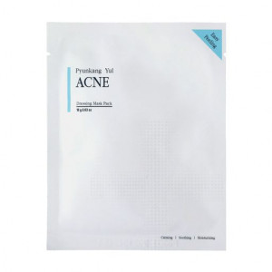 Тканинна маска для проблемної шкіри обличчя PYUNKANG YUL Acne Dressing Mask Pack 16g