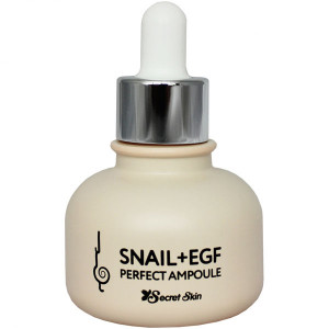 Сироватка для обличчя з муцином равлика Secret Skin Snail+EGF Perfect Ampoule 30ml (Термін придатності: до 10.06.2022)