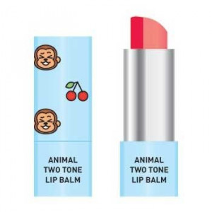 Двокольоровий бальзам для губ Skin79 Animal Two-Tone Lip Balm Cherry Monkey 3.8g (Термін придатності: до 15.05.2022)