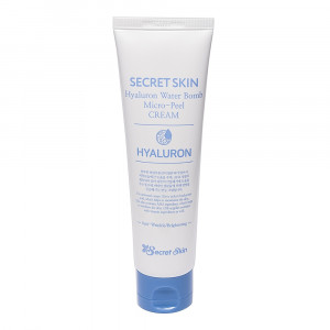 Зволожуючий гіалуроновий крем з ефектом мікро-пілінгу Secret Skin Hyaluron Water Bomb Micro-Peel Cream 70g (Термін придатності: до 08.11.2022)