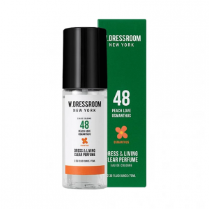 Парфумована вода для одягу та дому "Персик & Османтус" W.Dressroom Dress & Living Clear Perfume 48 Peach Love Osmanthus 70ml